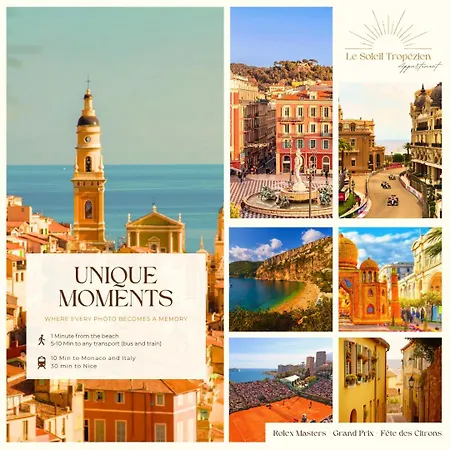 Le Soleil Tropezien, Somptueux 2 Pieces - Terrasse Vue Appartement *